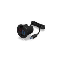 ICY BOX IB-HUB1404 3 Port USB 3.2 Gen 1-Hub (USB 3.0) Schwarz ICY BOX IB-HUB1404 3 Port USB 3.2 Gen 1-Hub (USB 3.0) Schwarz