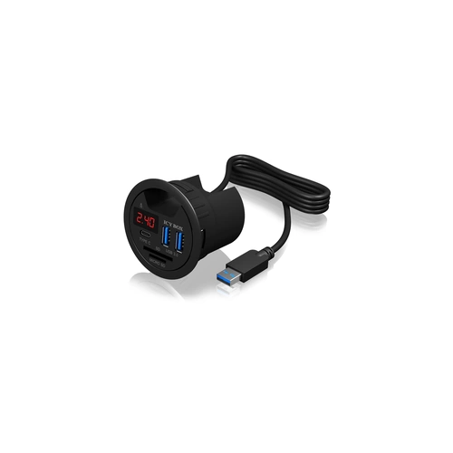 ICY BOX IB-HUB1404 3 Port USB 3.2 Gen 1-Hub (USB 3.0) Schwarz ICY BOX IB-HUB1404 3 Port USB 3.2 Gen 1-Hub (USB 3.0) Schwarz