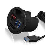 ICY BOX IB-HUB1404 3 Port USB 3.2 Gen 1-Hub (USB 3.0) Schwarz ICY BOX IB-HUB1404 3 Port USB 3.2 Gen 1-Hub (USB 3.0) Schwarz