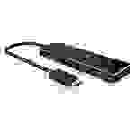 ICY BOX IB-HUB1410-C3 4 Port USB-C® (USB 3.2 Gen 2) Multiport Hub Schwarz