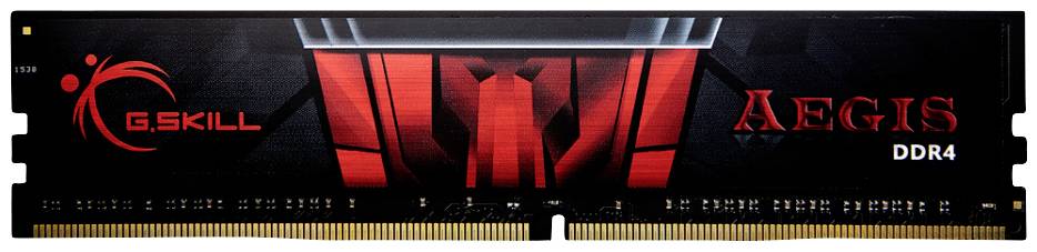 G.Skill Aegis DDR4 PC-Arbeitsspeicher Kit DDR4 16GB 2 x 8GB 2666MHz 288pin DIMM F4-2666C19D-16GIS