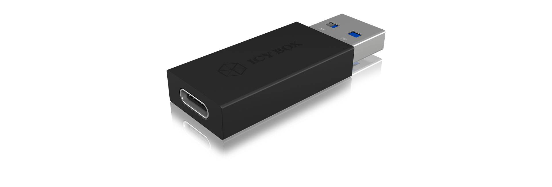 ICY BOX USB-C® Adapter [1x USB-C® Stecker - 1x USB 3.2 Gen 1 Buchse A (USB 3.0)] IB-CB015