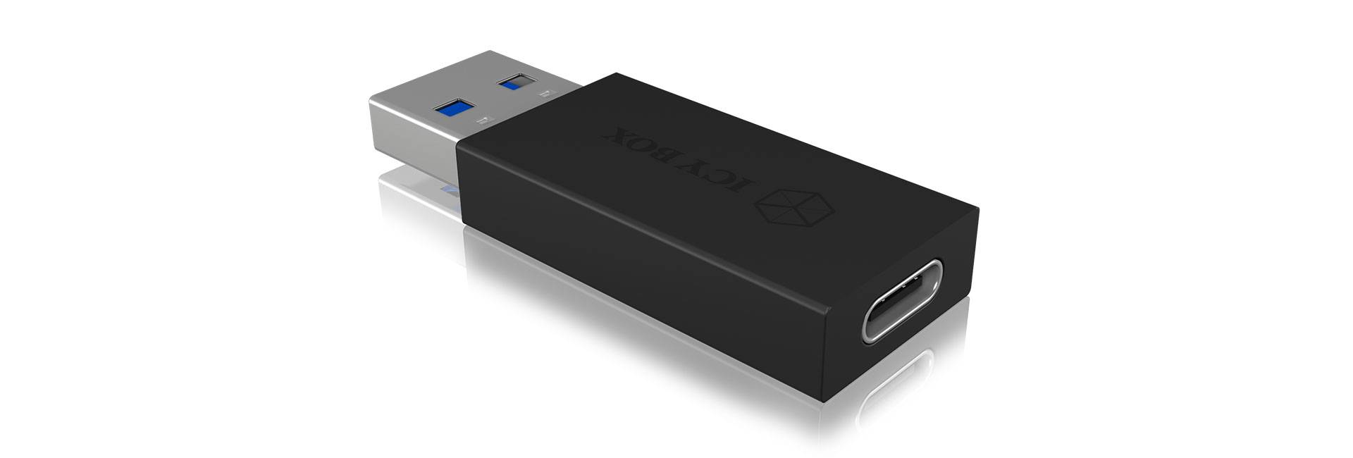 ICY BOX USB-C® Adapter [1x USB-C® Stecker - 1x USB 3.2 Gen 1 Buchse A (USB 3.0)] IB-CB015