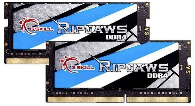 G.Skill Ripjaws Laptop-Arbeitsspeicher Modul DDR4 32 GB 2 x 16 GB 2400 MHz 260pin SO-DIMM F4-2400C16D-32GRS