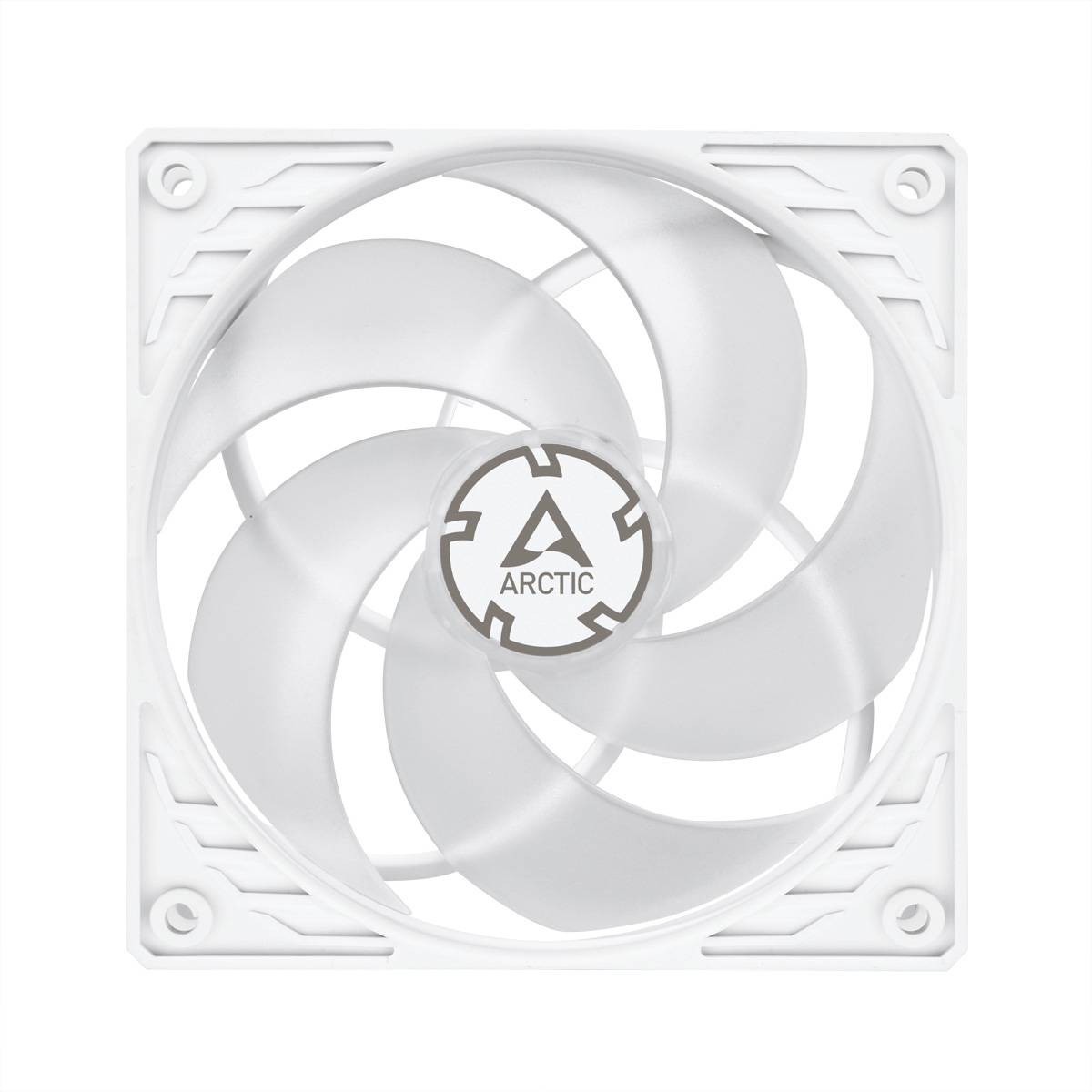 Arctic P12 PC-Gehäuse-Lüfter Transparent, Weiß (B x H x T) 120 x 25 x 120 mm