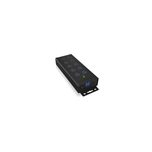 ICY BOX IB-HUB1703-QC3 10 Port USB 3.2 Gen 1-Hub (USB 3.0) Schwarz ICY BOX IB-HUB1703-QC3 10 Port USB 3.2 Gen 1-Hub (USB 3.0) Schwarz