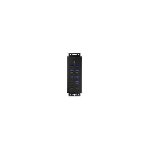 ICY BOX IB-HUB1703-QC3 10 Port USB 3.2 Gen 1-Hub (USB 3.0) Schwarz ICY BOX IB-HUB1703-QC3 10 Port USB 3.2 Gen 1-Hub (USB 3.0) Schwarz