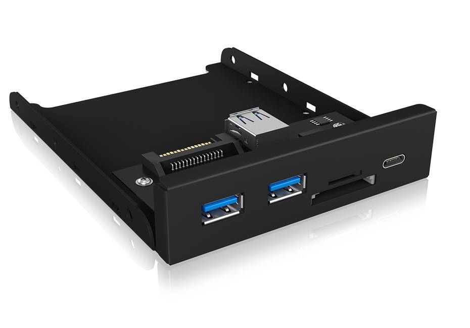 ICY BOX IB-HUB1417-i3 3 Port USB 3.2 Gen 1-Hub (USB 3.0) Schwarz