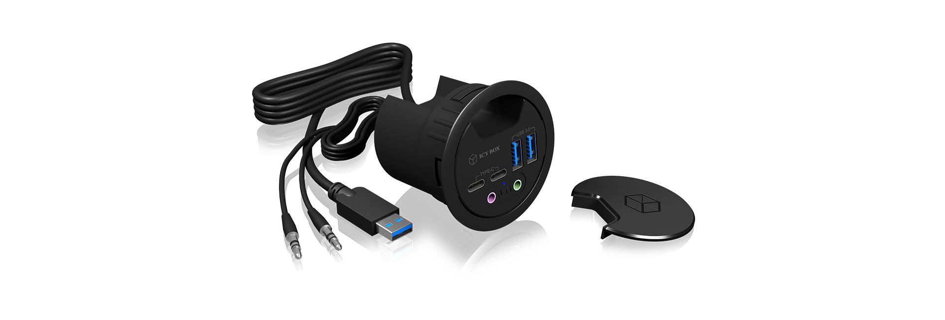 ICY BOX USB-Hub IB-HUB1403B