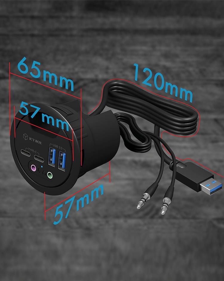 ICY BOX USB-Hub IB-HUB1403B