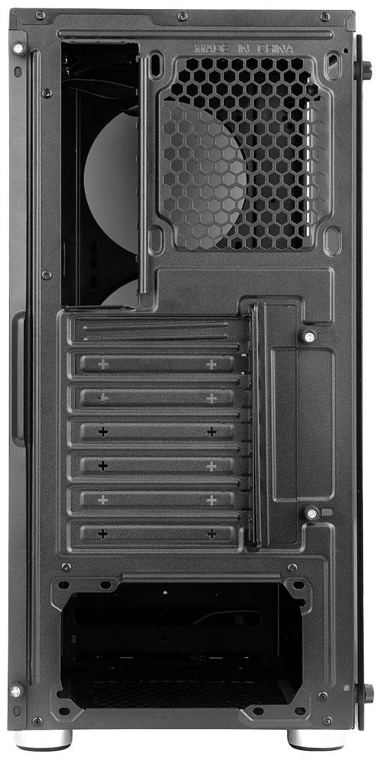 Cooltek Eins RGB Midi-Tower PC-Gehäuse Schwarz