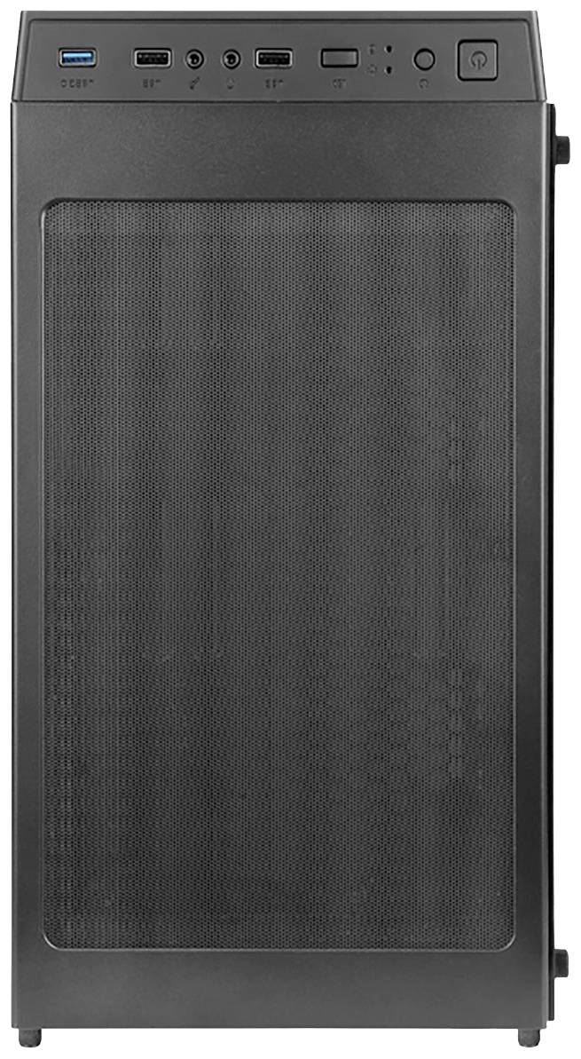 Cooltek Eins RGB Midi-Tower PC-Gehäuse Schwarz