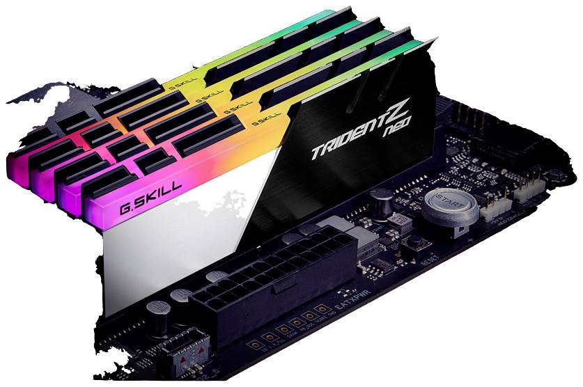 G.Skill F4-3200C16Q-64GTZN PC-Arbeitsspeicher Kit DDR4 64 GB 4 x 16 GB 3200 MHz F4-3200C16Q-64GTZN