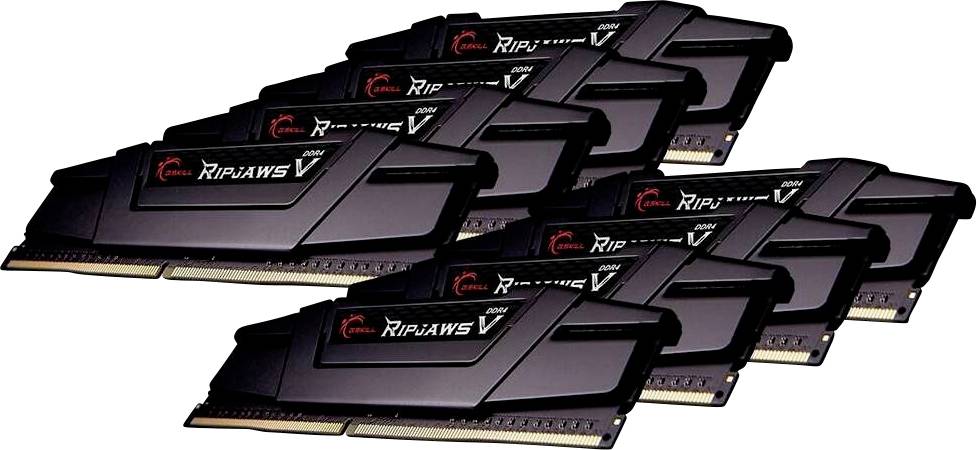 G.Skill F4-3200C16Q2-256GVK PC-Arbeitsspeicher Kit DDR4 256 GB 8 x 32 GB 3200 MHz 288pin DIMM F4-3200C16Q2-256GVK