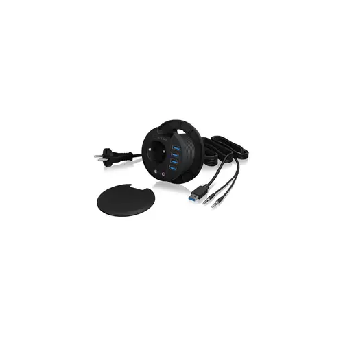 ICY BOX IB-HUB1430 6 Port USB 3.2 Gen 1-Hub (USB 3.0) Schwarz ICY BOX IB-HUB1430 6 Port USB 3.2 Gen 1-Hub (USB 3.0) Schwarz