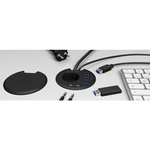 ICY BOX IB-HUB1430 6 Port USB 3.2 Gen 1-Hub (USB 3.0) Schwarz ICY BOX IB-HUB1430 6 Port USB 3.2 Gen 1-Hub (USB 3.0) Schwarz