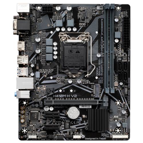Gigabyte H410M H V2 Mainboard Sockel (PC) Intel® LGA 1200 Formfaktor (Details) Micro-ATX Mainboard-Chipsatz Intel® H410