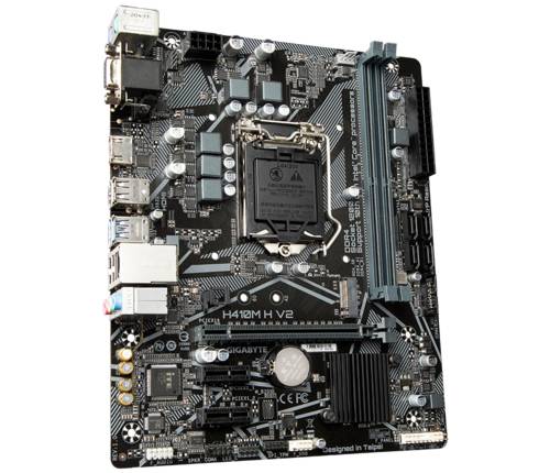 Gigabyte H410M H V2 Mainboard Sockel (PC) Intel® LGA 1200 Formfaktor (Details) Micro-ATX Mainboard-Chipsatz Intel® H410