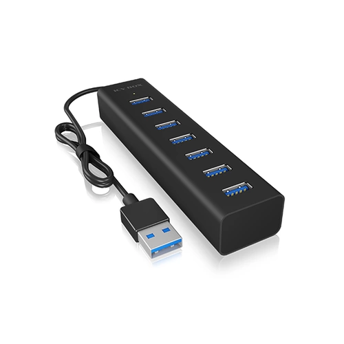 ICY BOX IB-HUB1700-U3 7 Port USB 3.2 Gen 1-Hub (USB 3.0) Schwarz ICY BOX IB-HUB1700-U3 7 Port USB 3.2 Gen 1-Hub (USB 3.0) Schwarz