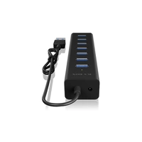 ICY BOX IB-HUB1700-U3 7 Port USB 3.2 Gen 1-Hub (USB 3.0) Schwarz ICY BOX IB-HUB1700-U3 7 Port USB 3.2 Gen 1-Hub (USB 3.0) Schwarz