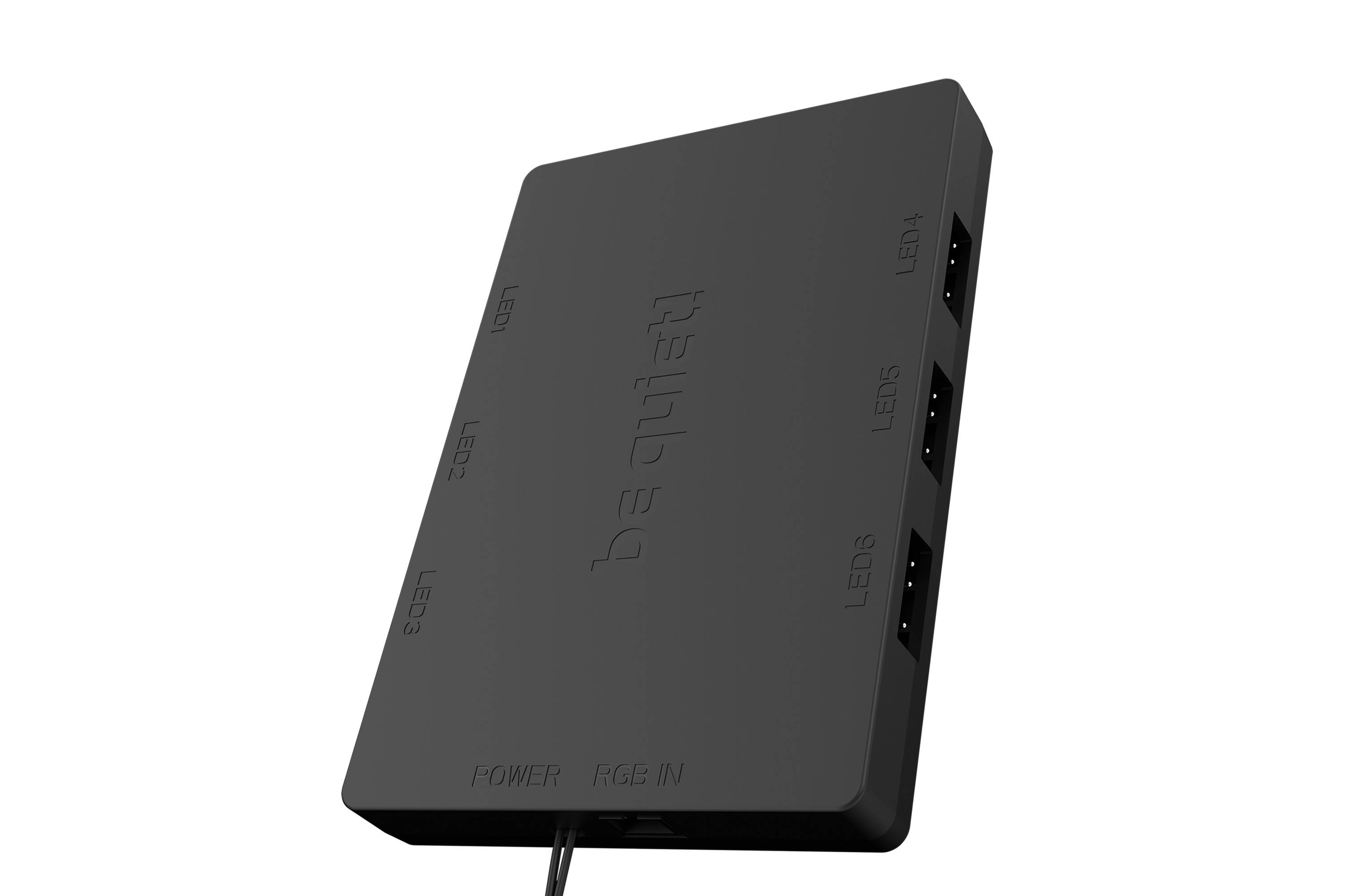 BeQuiet Light Wings PC-Gehäuse-Lüfter Schwarz inkl. LED-Beleuchtung