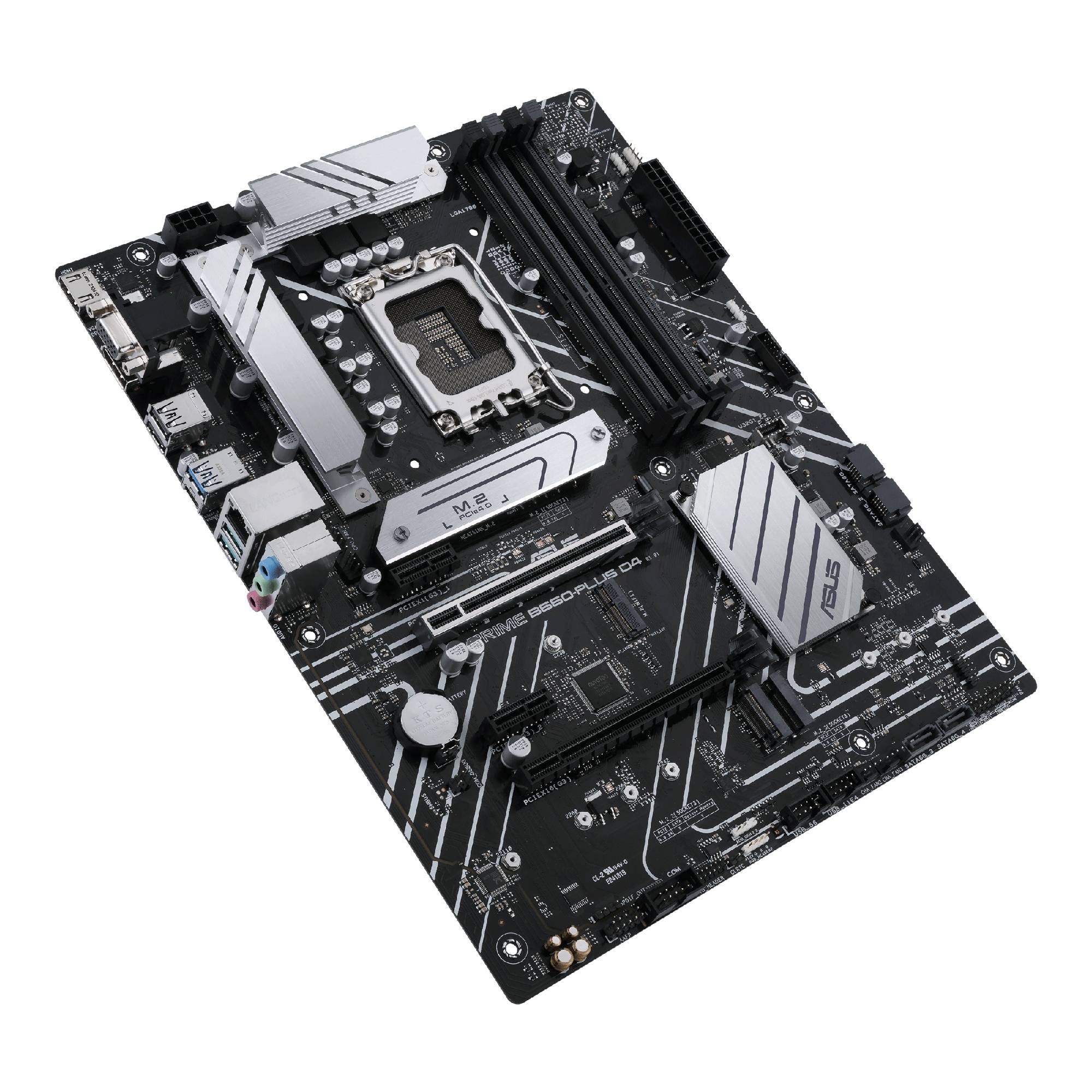 Asus PRIME B660-PLUS D4 Mainboard Sockel (PC) Intel® LGA 1700 Formfaktor (Details) ATX Mainboard-Chipsatz Intel® B660