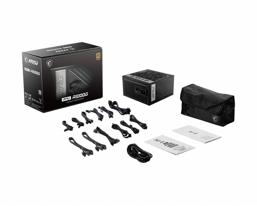 MSI MPG A1000G PC Netzteil 1000 W 80PLUS® Gold
