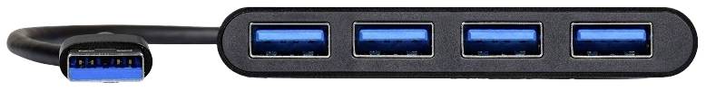 PORT Designs 900121 4 Port USB 3.2 Gen 1-Hub (USB 3.0) Schwarz