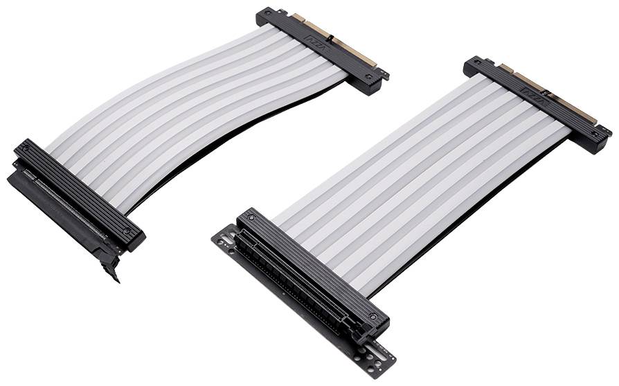 AZZA PCIe Riser Kabel PCIe x16 Stecker 0.2m Weiß ACAZ-20R-I