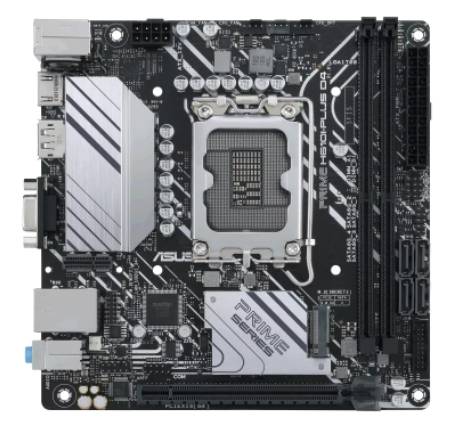 Asus PRIME H610I-PLUS D4-CSM Mainboard Sockel (PC) Intel® LGA 1700 Formfaktor (Details) Mini-ITX Mainboard-Chipsatz Intel® H610