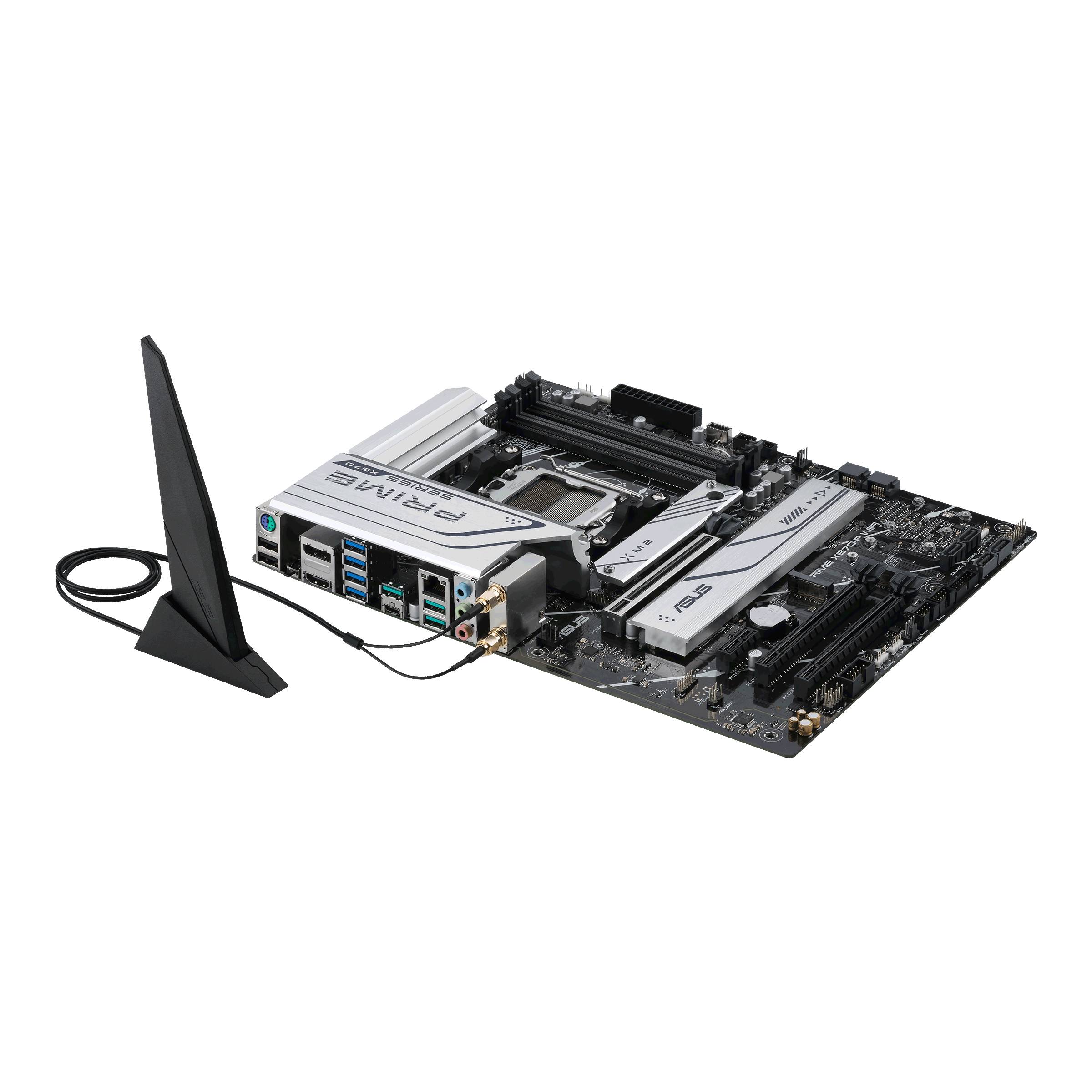 Asus PRIME X670-P WIFI Mainboard Sockel (PC) AMD® AM5 Formfaktor (Details) ATX Mainboard-Chipsatz AMD® X670
