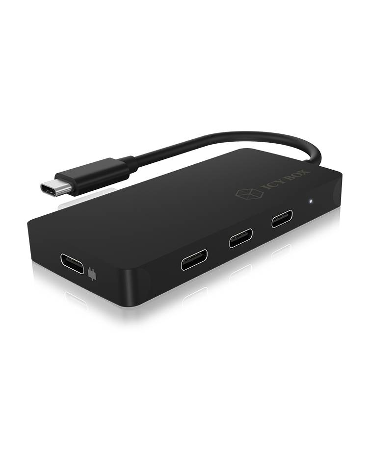 ICY BOX IB-HUB1429-CPD External Hub USB-C 3.2 G2 zu 3x USB-C 3.1 100W