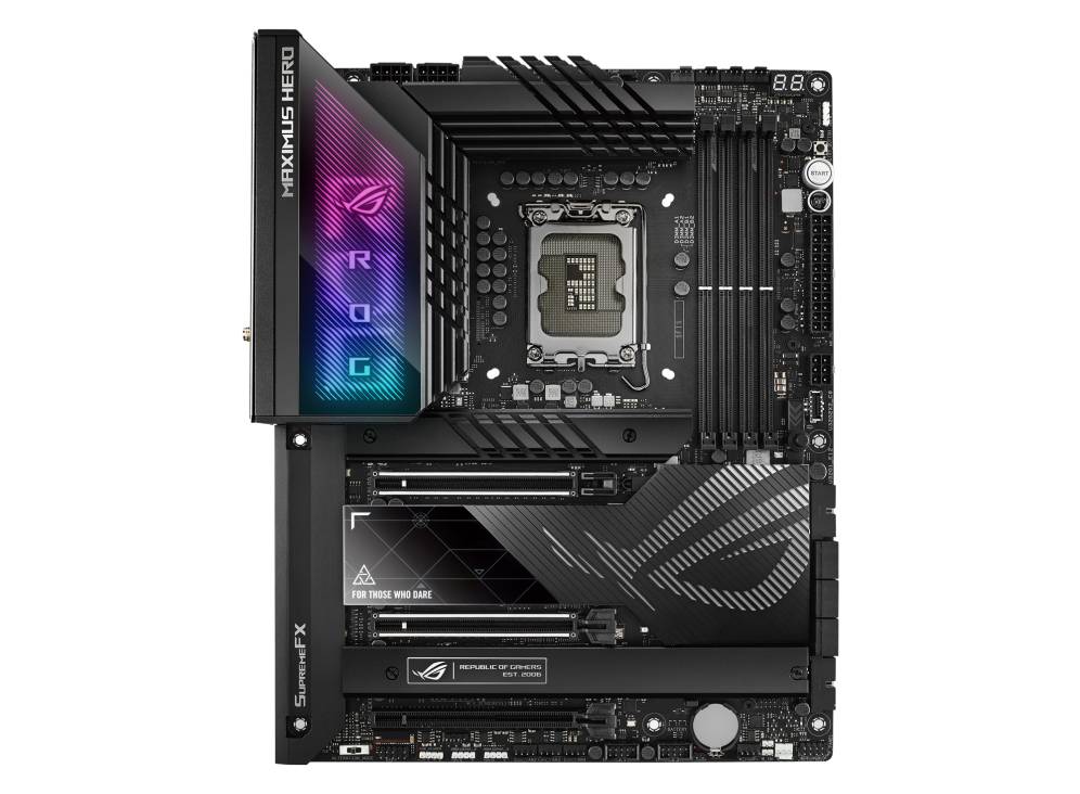 Asus ROG MAXIMUS Z790 HERO Mainboard Sockel (PC) Intel® LGA 1700 Formfaktor (Details) ATX Mainboard-Chipsatz Intel® Z790