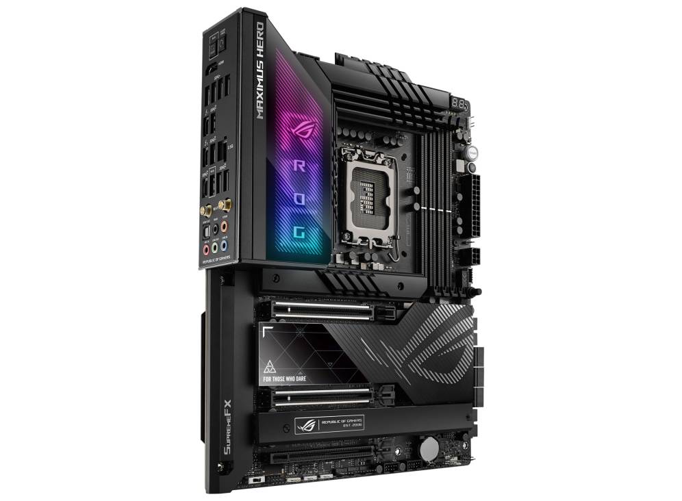 Asus ROG MAXIMUS Z790 HERO Mainboard Sockel (PC) Intel® LGA 1700 Formfaktor (Details) ATX Mainboard-Chipsatz Intel® Z790
