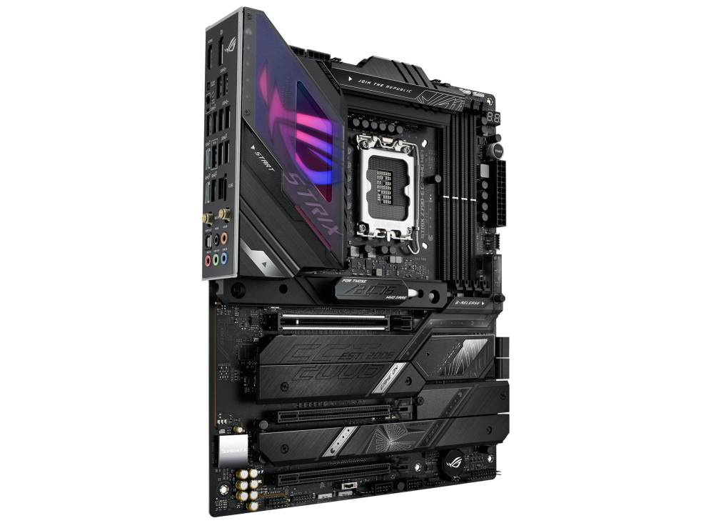 Asus ROG STRIX Z790-E GAMING WIFI Mainboard Sockel (PC) Intel® LGA 1700 Formfaktor (Details) ATX Mainboard-Chipsatz Intel® Z790