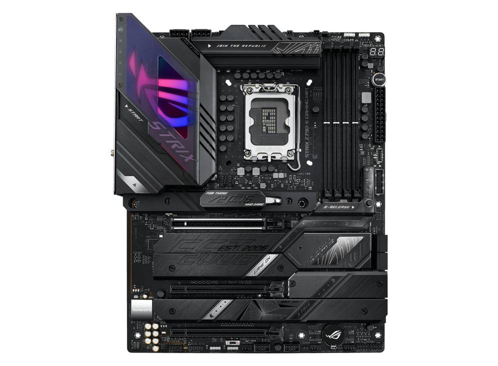 Asus ROG STRIX Z790-E GAMING WIFI Mainboard Sockel (PC) Intel® LGA 1700 Formfaktor (Details) ATX Mainboard-Chipsatz Intel® Z790
