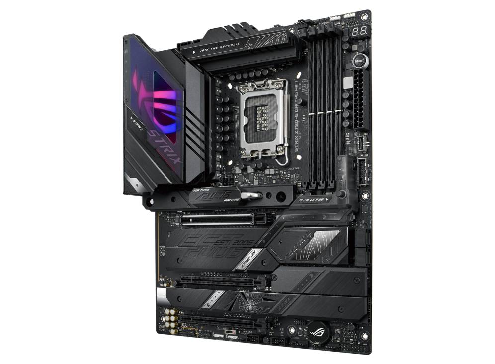 Asus ROG STRIX Z790-E GAMING WIFI Mainboard Sockel (PC) Intel® LGA 1700 Formfaktor (Details) ATX Mainboard-Chipsatz Intel® Z790