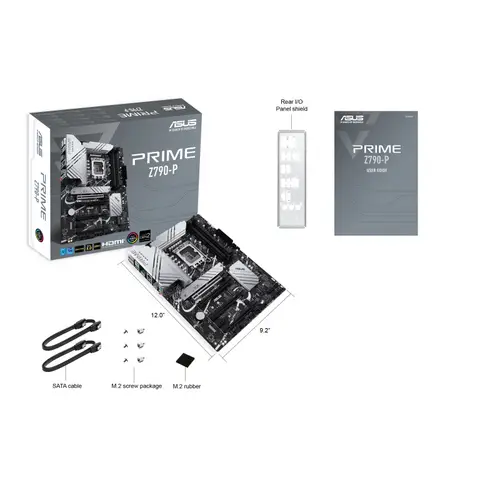Asus PRIME Z790-P Mainboard Sockel (PC) Intel® LGA 1700 Formfaktor (Details) ATX Mainboard-Chipsatz Intel® Z790 Asus PRIME Z790-P Mainboard Sockel (PC) Intel® LGA 1700 Formfaktor (Details) ATX Mainboard-Chipsatz Intel® Z790