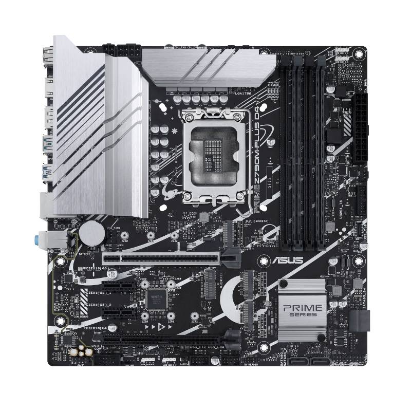 Asus PRIME Z790M-PLUS D4 Mainboard Sockel (PC) Intel® LGA 1700 Formfaktor (Details) Micro-ATX Mainboard-Chipsatz Intel® Z790