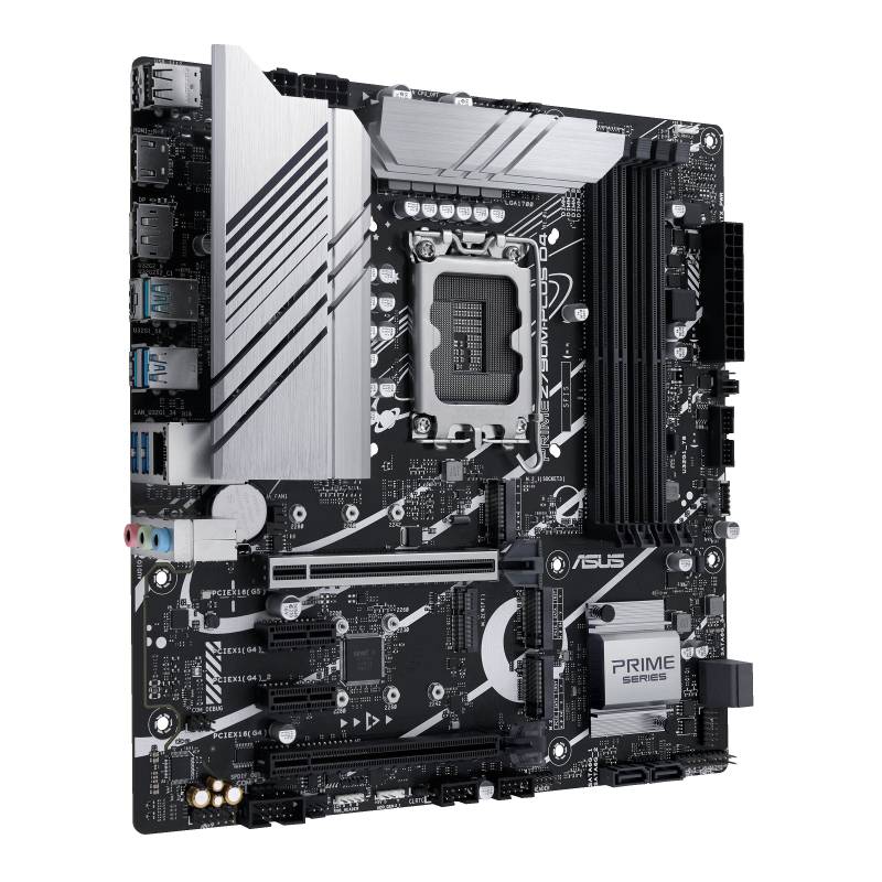 Asus PRIME Z790M-PLUS D4 Mainboard Sockel (PC) Intel® LGA 1700 Formfaktor (Details) Micro-ATX Mainboard-Chipsatz Intel® Z790