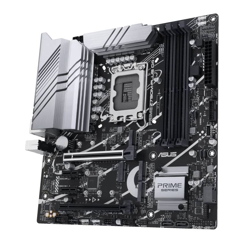 Asus PRIME Z790M-PLUS D4 Mainboard Sockel (PC) Intel® LGA 1700 Formfaktor (Details) Micro-ATX Mainboard-Chipsatz Intel® Z790
