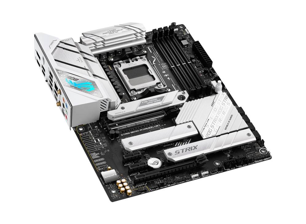 Asus ROG STRIX B650-A GAMING WIFI Mainboard Sockel (PC) AMD® AM5 Formfaktor (Details) ATX Mainboard-Chipsatz AMD® B650
