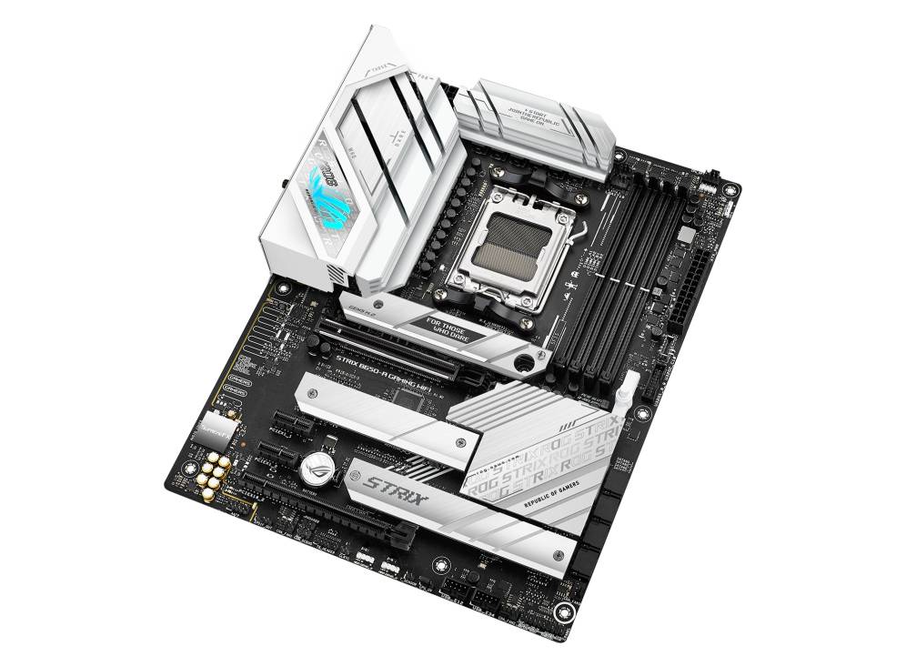 Asus ROG STRIX B650-A GAMING WIFI Mainboard Sockel (PC) AMD® AM5 Formfaktor (Details) ATX Mainboard-Chipsatz AMD® B650