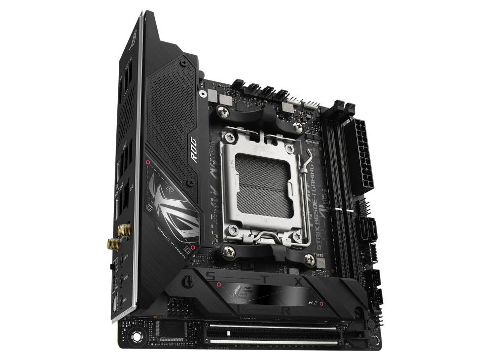 Asus ROG STRIX B650E-I GAMING WIFI Mainboard Sockel (PC) AMD® AM5 Formfaktor (Details) Mini-ITX Mainboard-Chipsatz AMD® B650