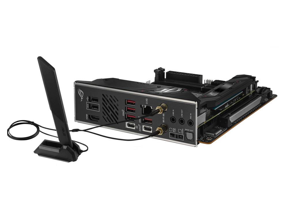 Asus ROG STRIX B650E-I GAMING WIFI Mainboard Sockel (PC) AMD® AM5 Formfaktor (Details) Mini-ITX Mainboard-Chipsatz AMD® B650