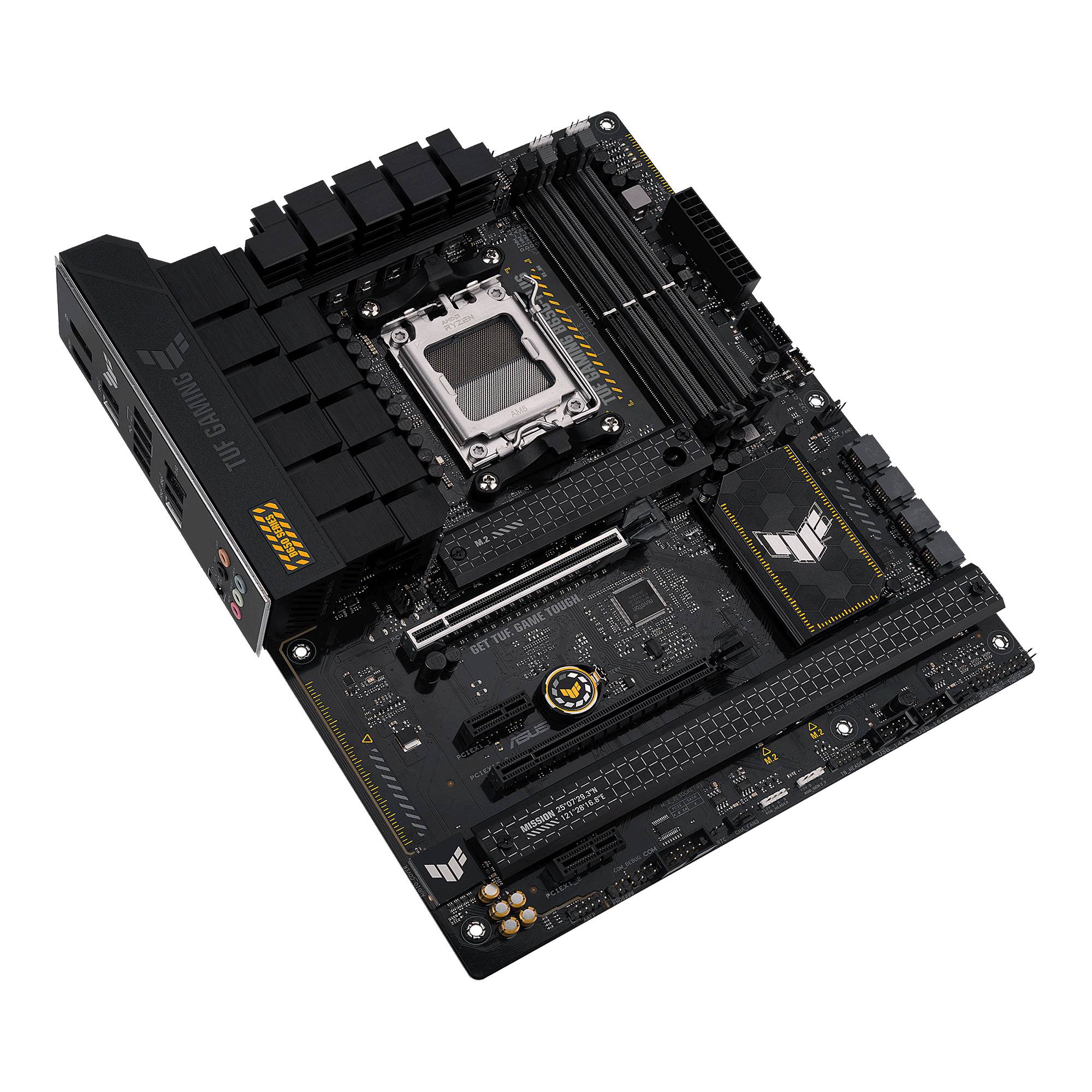 Asus TUF GAMING B650-PLUS Mainboard Sockel (PC) AMD® AM5 Formfaktor (Details) ATX Mainboard-Chipsatz AMD® B650