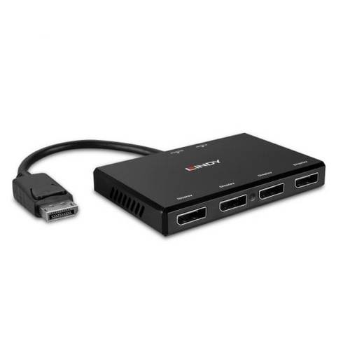 LINDY 38431 4 Port DisplayPort-Hub