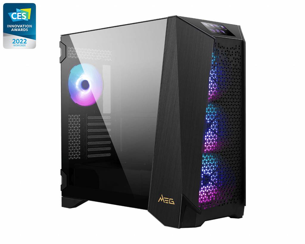 MSI MEG PROSPECT 700R Midi-Tower PC-Gehäuse Schwarz