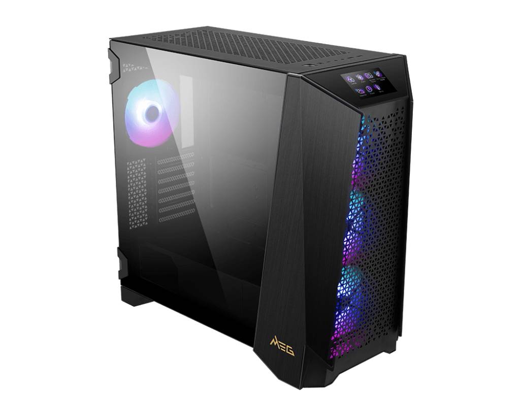 MSI MEG PROSPECT 700R Midi-Tower PC-Gehäuse Schwarz