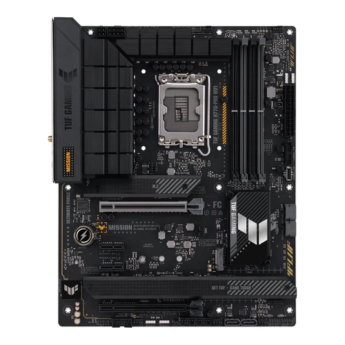 Asus TUF GAMING H770-PRO WIFI Mainboard Sockel (PC) Intel® LGA 1700 Formfaktor (Details) ATX Asus TUF GAMING H770-PRO WIFI Mainboard Sockel (PC) Intel® LGA 1700 Formfaktor (Details) ATX